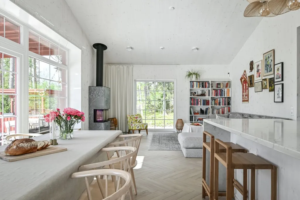 Cuisine - Passiv House Villa with Garden in Taxinge