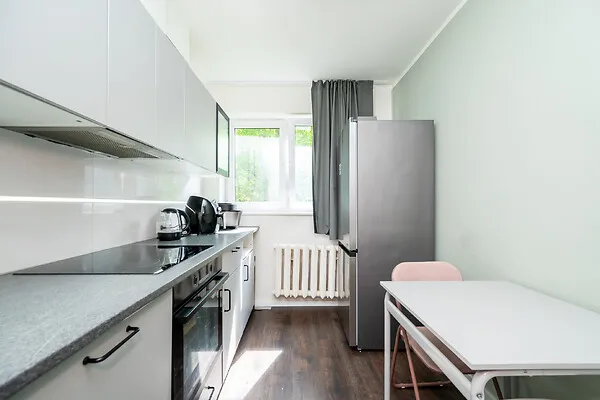 Cuisine - Renovated Flat with Courtyard View in Mustamäe