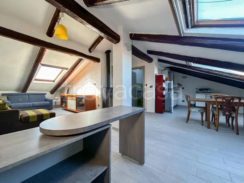 Toad - Rustic Mansard Apartment with Velux Windows in Santena