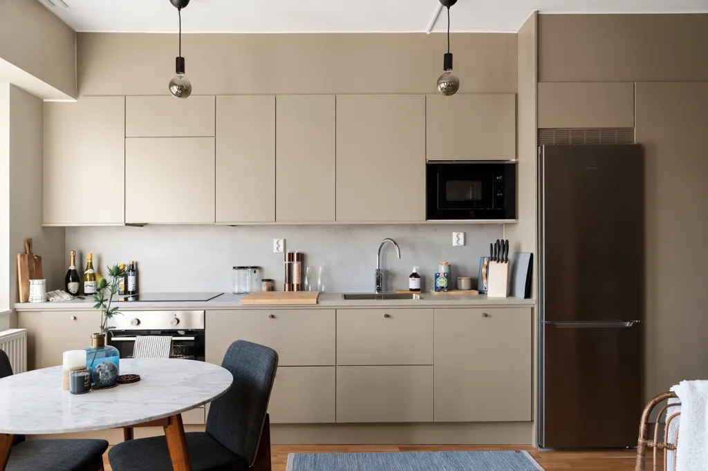 Cuisine - Apartment with River View in Sundbyberg