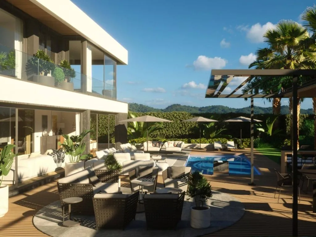 Piscine - Off-Plan Luxury Villa with Sea View in Sant Andreu de Llavaneres