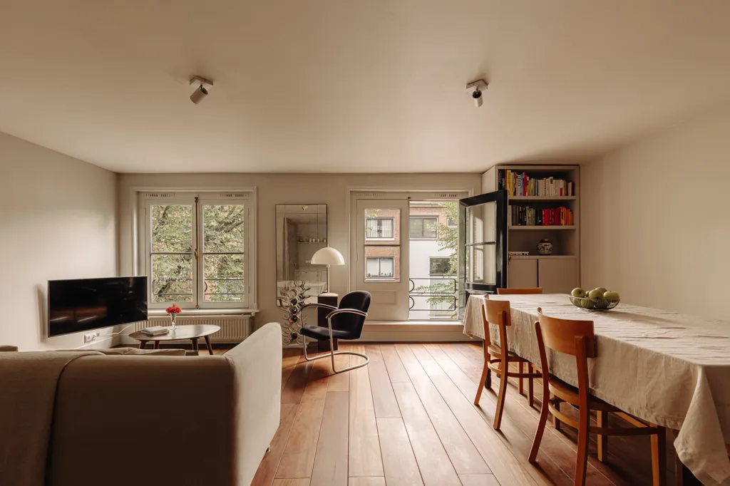 Séjour - Monumental Apartment with Lift in Amsterdam