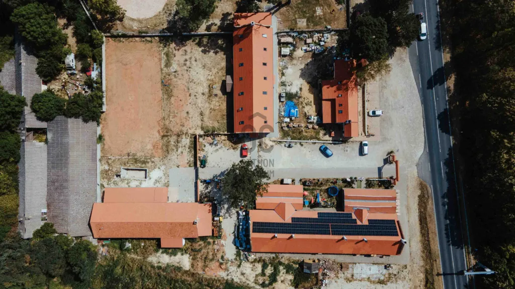 Vista aerea - Restaurant with Accommodation in Nemesvita