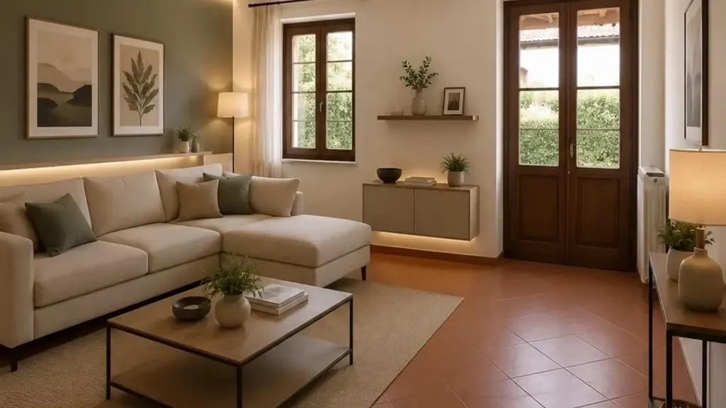 Séjour - Maison 7 pièces à IT