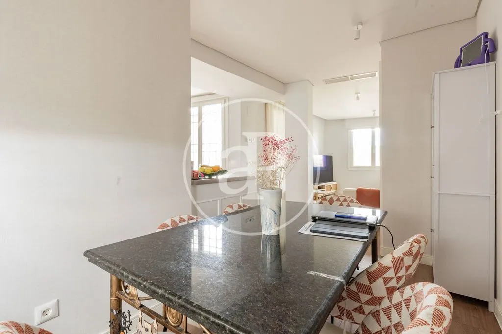 Sala da pranzo - Penthouse with 360° Views in Madrid