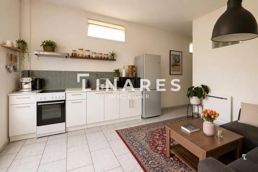 Köök - Two Apartments with Garden in Marseille