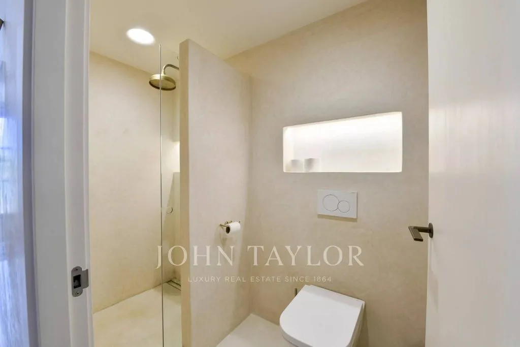 Salles de bain - Contemporary Chalet with Pool in Maó