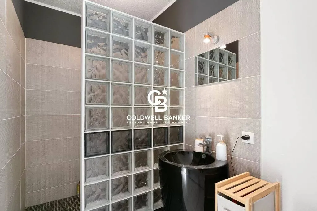 Bathrooms - Renovated Villa with Pool in Biot