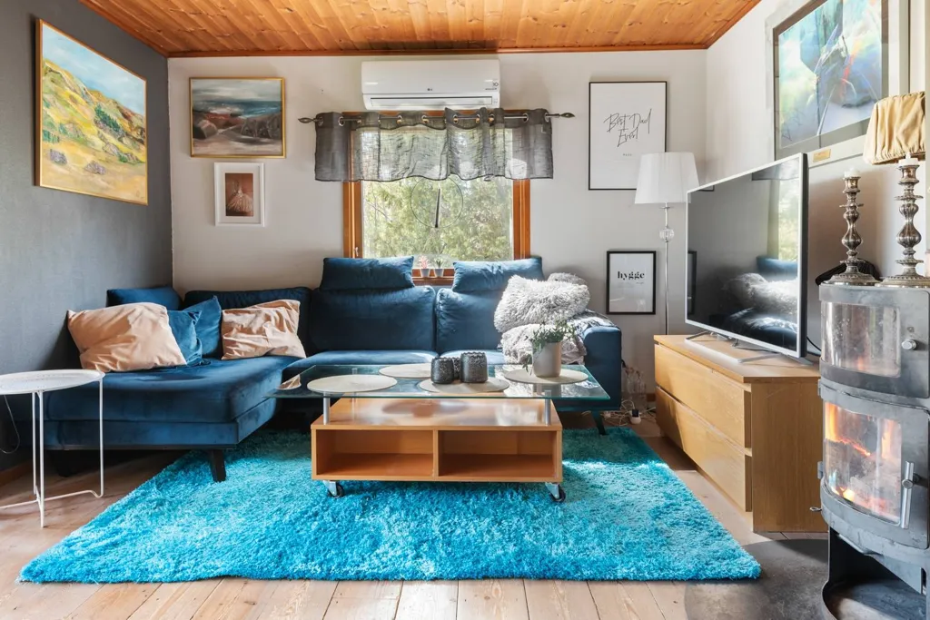 Séjour - Two Renovated Cottages with Sea View in Långvik
