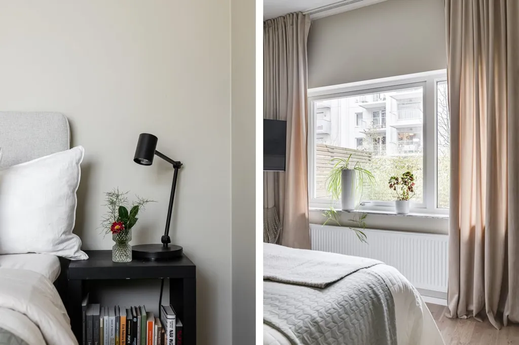 Chambres - Modern Two-Bedroom with Garden in Central Malmö