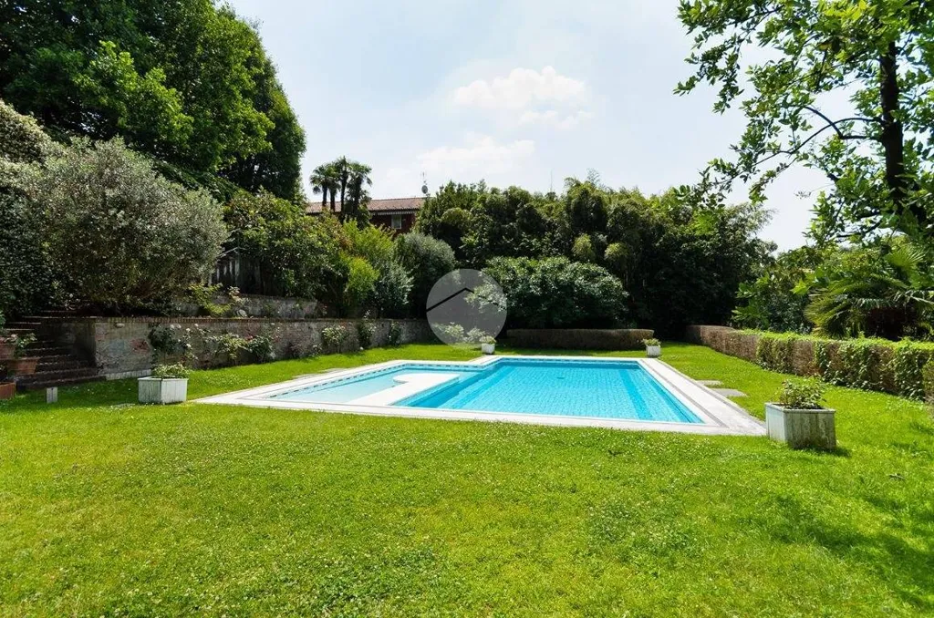 Pool - Historic Villa with Garden and Pool in Pianezza