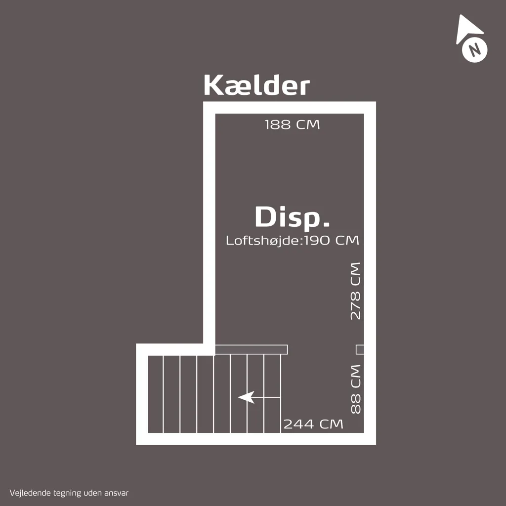 Plan - Charming Terraced House in Brande