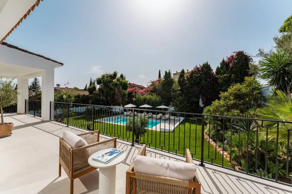 Terrasse - Contemporary Villa with Sea Views in Marbella