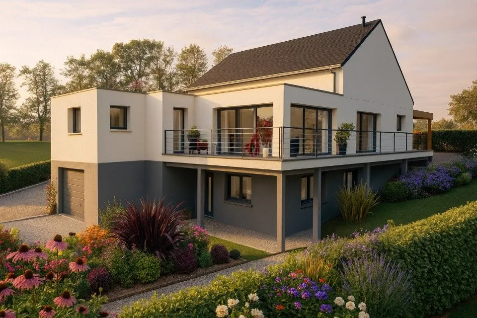 Maison à Construire avec Jardin au Faou