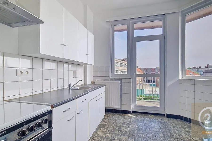 Kitchen - Bright Apartment with Terrace in Laeken