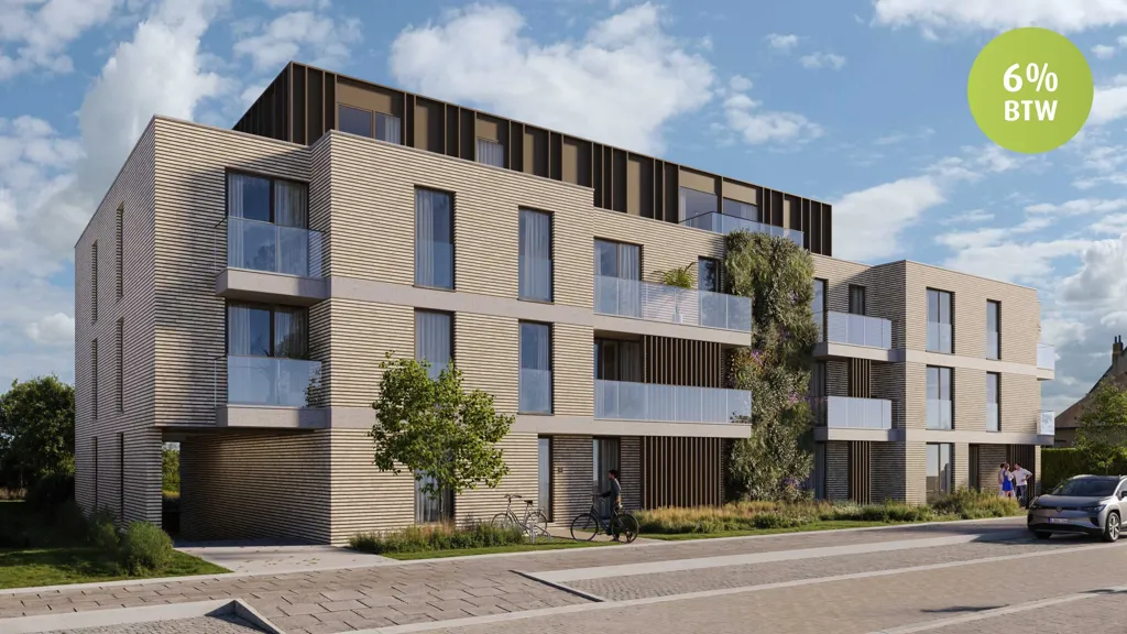 Eco-Friendly Apartments with Terraces in Meise