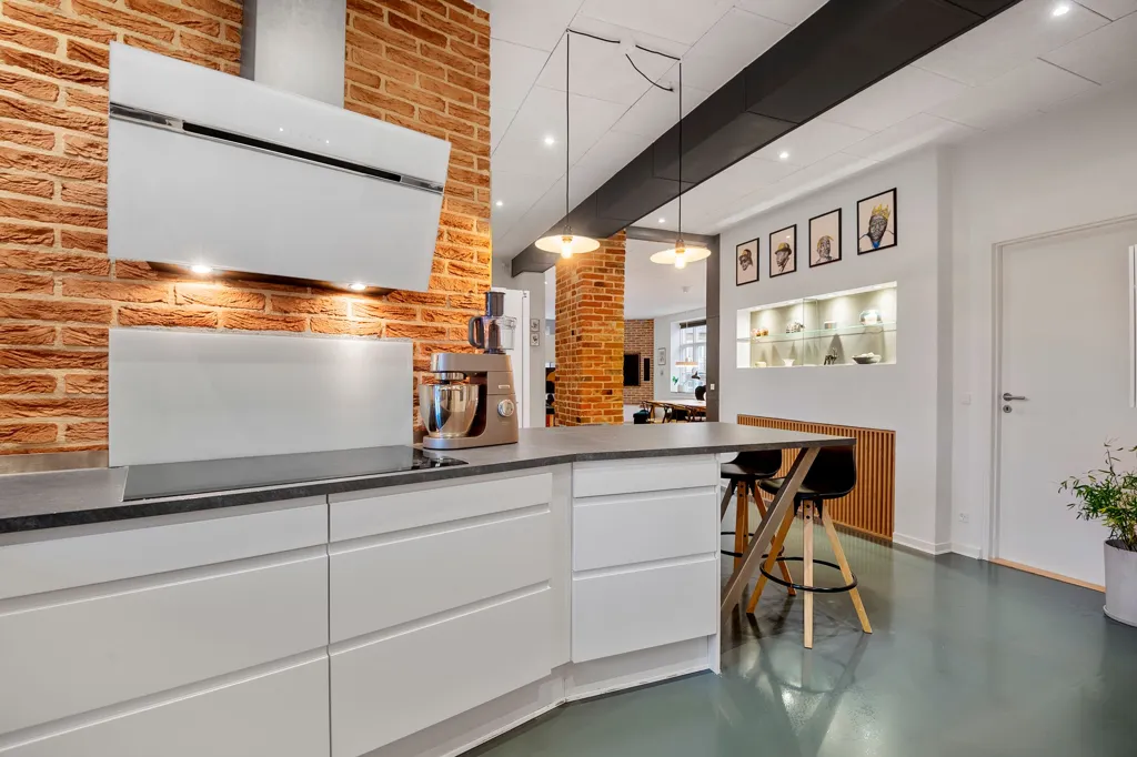 Cuisine - Renovated New York Style Apartment in Esbjerg Centre
