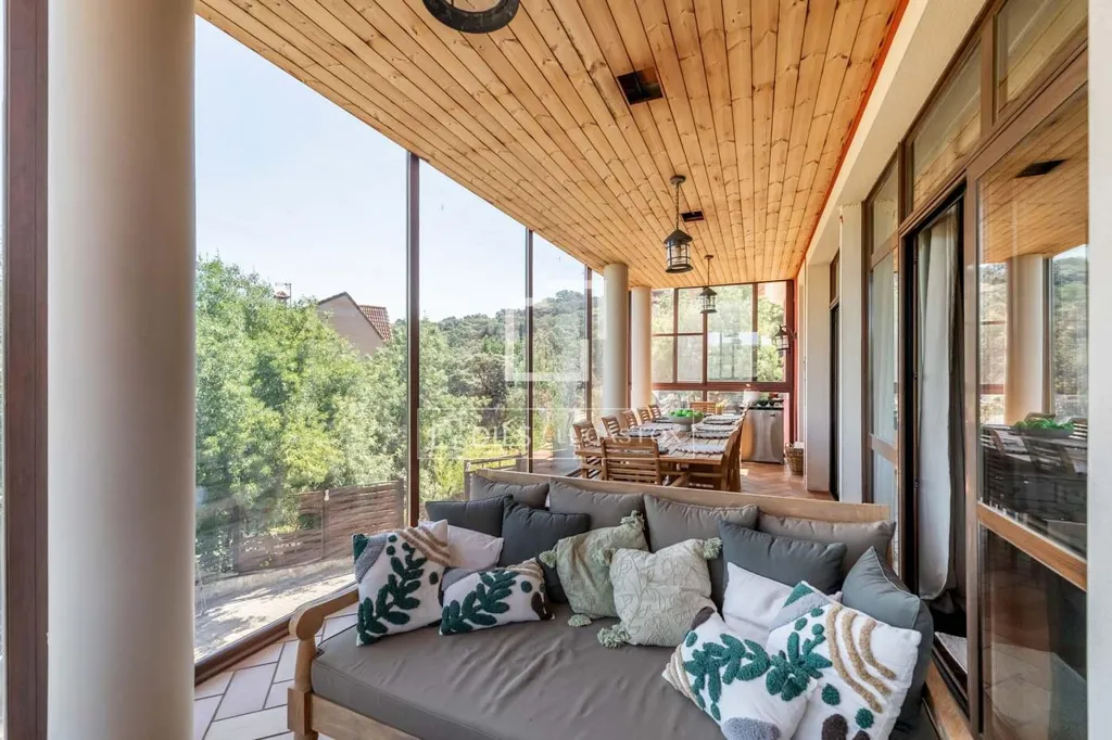 Terrasse - Villa with Panoramic Views in Las Rozas