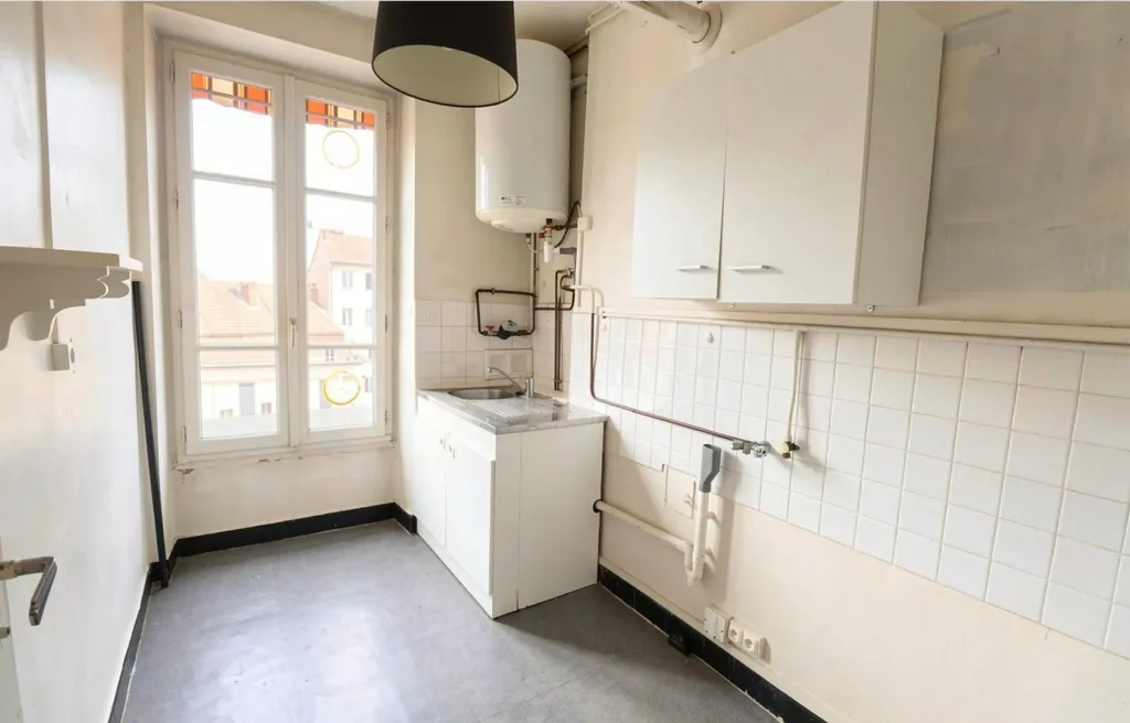 Cuisine - Studio avec Dressing dans le 9e Arrondissement de Lyon