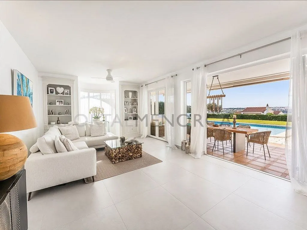 Séjour - Contemporary Villa with Sea View in Cala Llonga