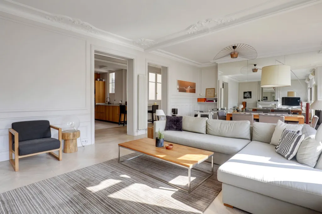 Soggiorno - Luxury Flat with Southern Views in Paris 16th
