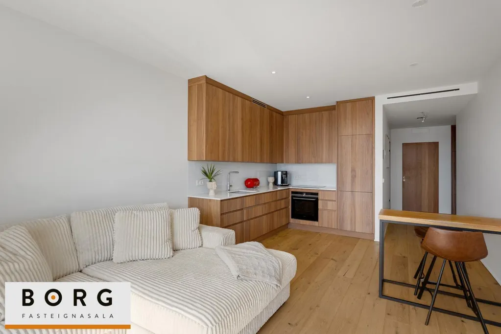 Köök - Modern Apartment with Elevator in Reykjavik