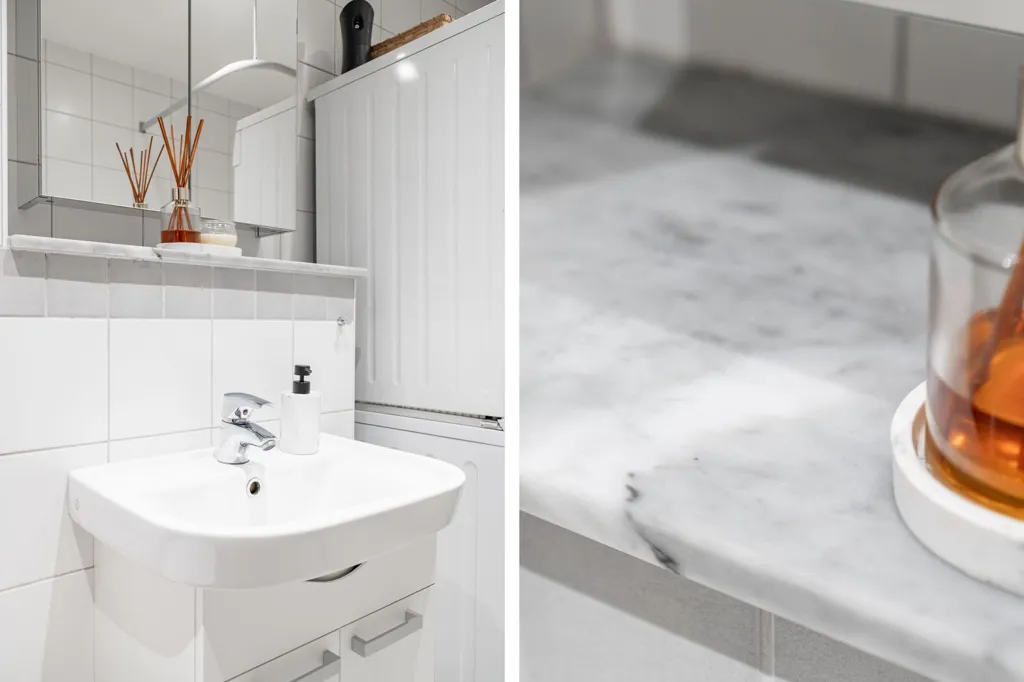 Salles de bain - Appartement 3 pièces à Landskrona