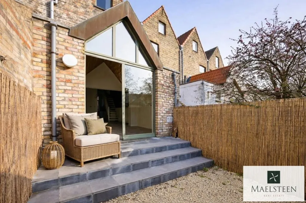 Jardin - Maison historique avec terrasse à Bruges