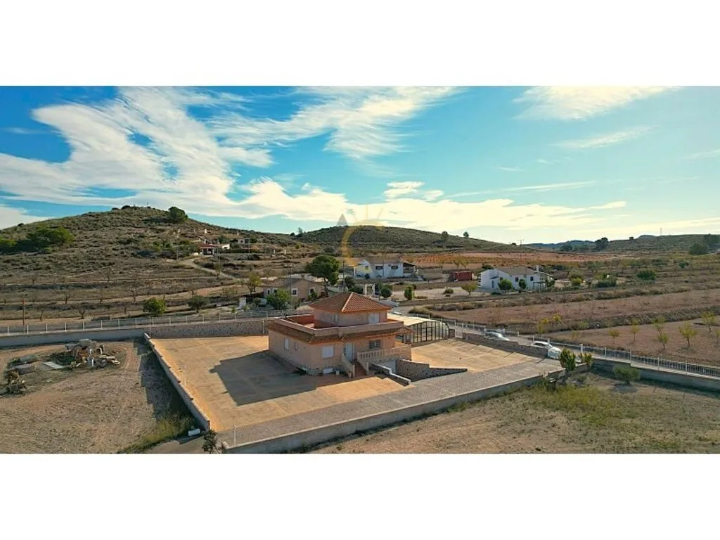 Vue aérienne - Luxury House with Pool in Pinoso