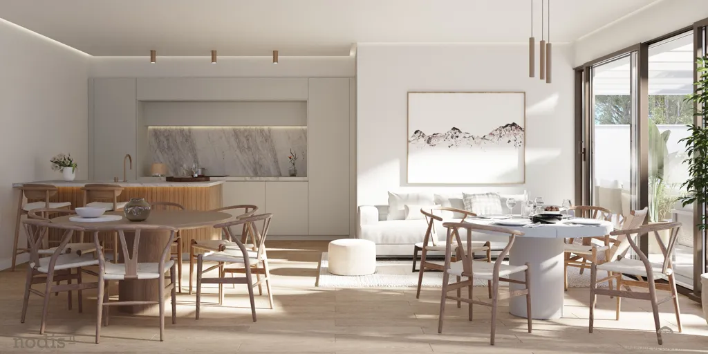 Söögituba - New Build Apartment with Pool in Sevilla