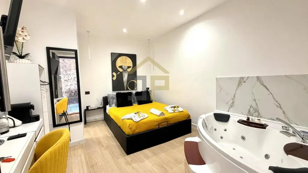 Camere da letto - Rustic Studio with Jacuzzi in Palermo Centre