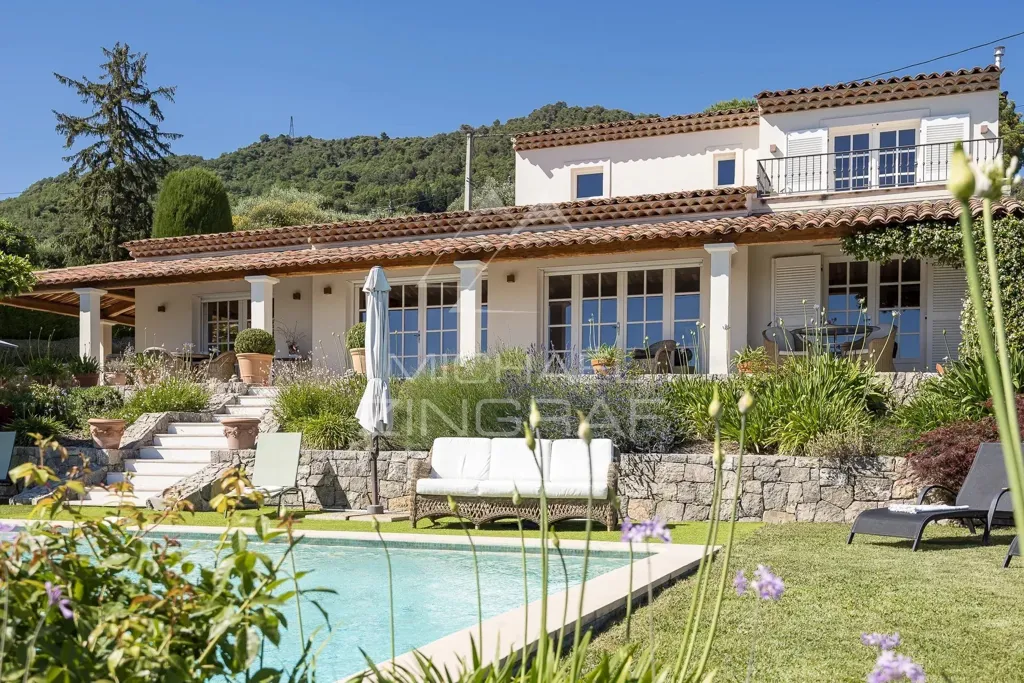 Bassein - Provençal Villa with Sea View in Vence
