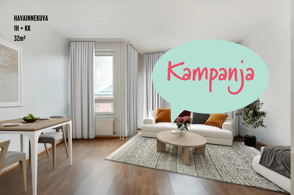 Efficient 2-Bedroom Apartment in Sörnäinen, Helsinki