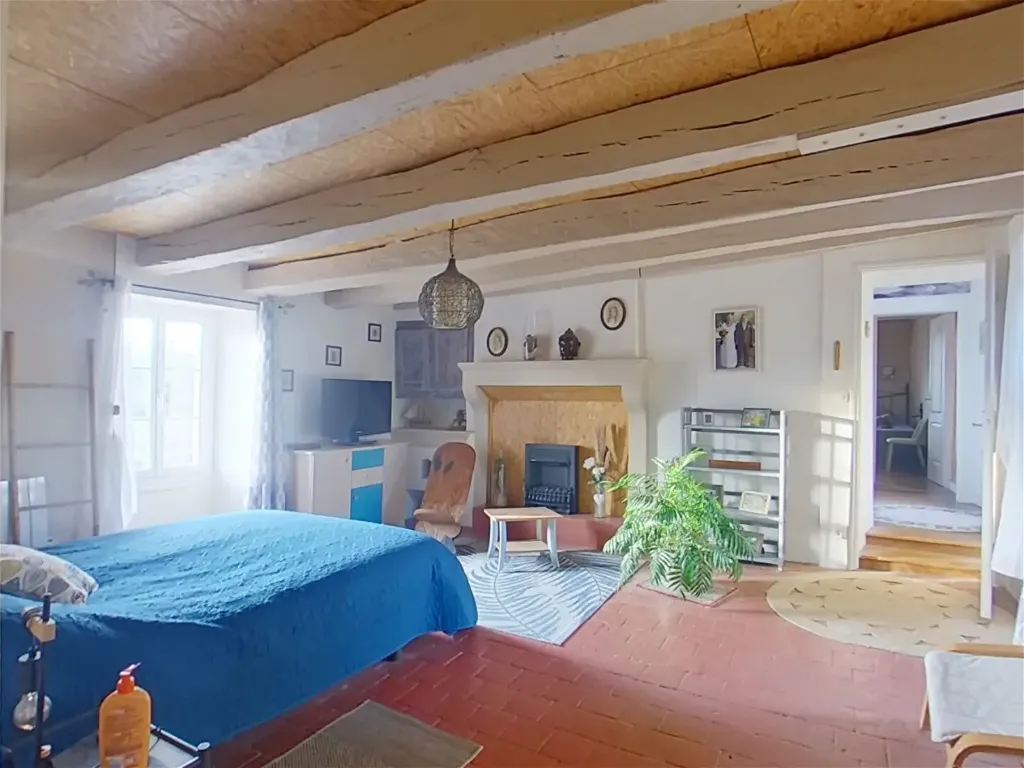 Magamistoad - Charming Stone House with Terrace in Jouhet