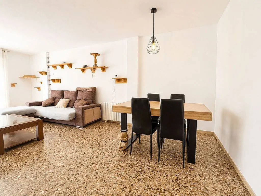 Séjour - Apartment with Terrace and Parking in Reus