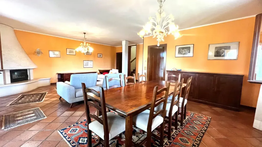 Söögituba - Bifamiliar Villa with Private Garden in Moriago della Battaglia