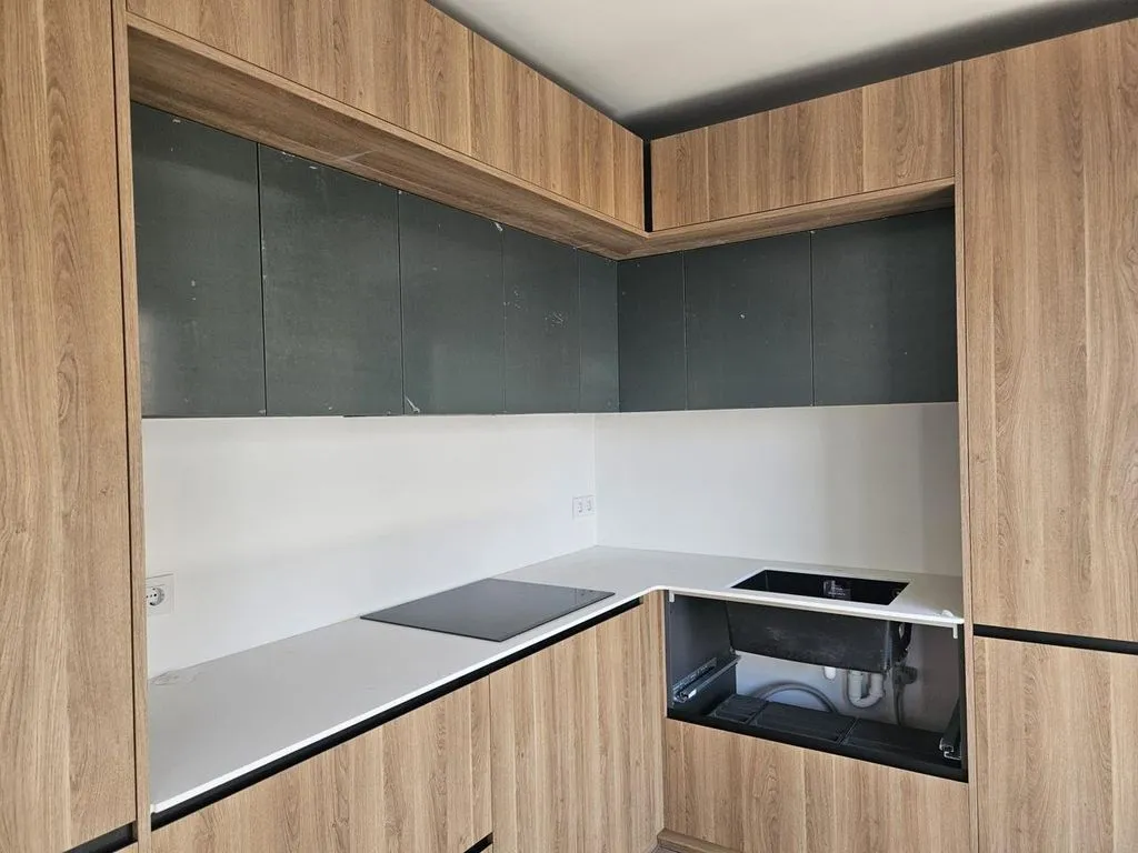 Köök - Newly Built Apartment with Sea View in Els Grecs