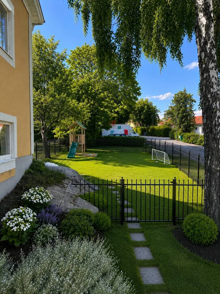 Jardin - Charming Putsvilla with Garden in Lilla Ursvik