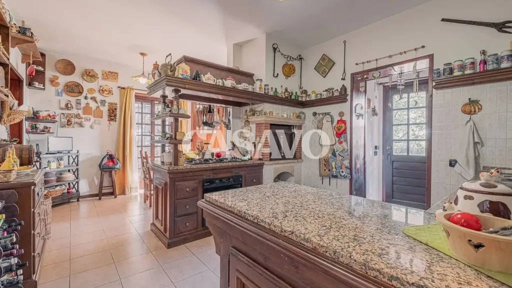 Kitchen - Bifamiliar Villa with Garden in Formello