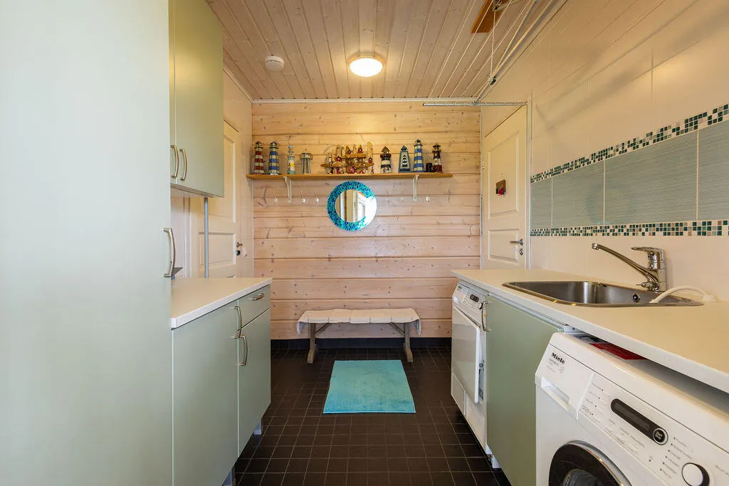 Buanderie - Modern Log Cabin with Sauna in Inarijoki