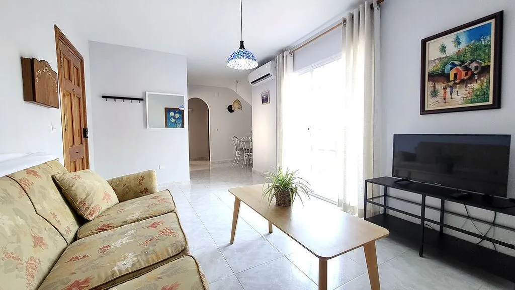 Séjour - Penthouse with Terrace in Perchel Norte
