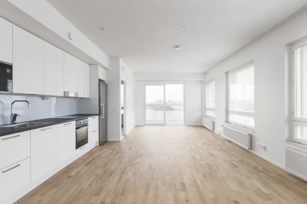 Köök - New Construction Flat with Sauna in Finland