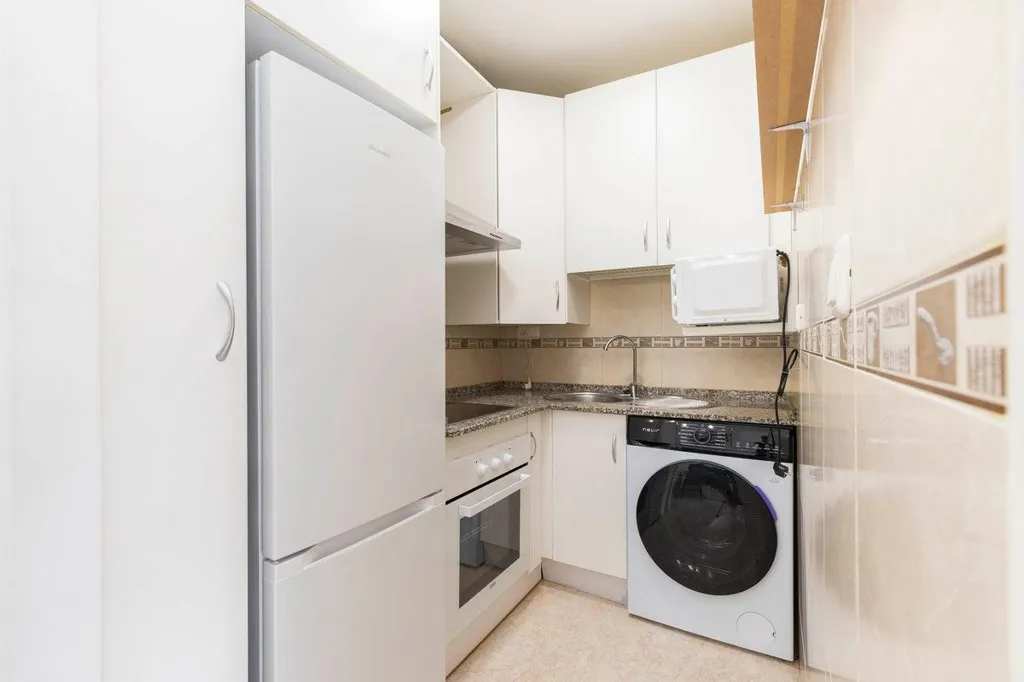 Köök - Furnished Apartment with Golf View in La Envía