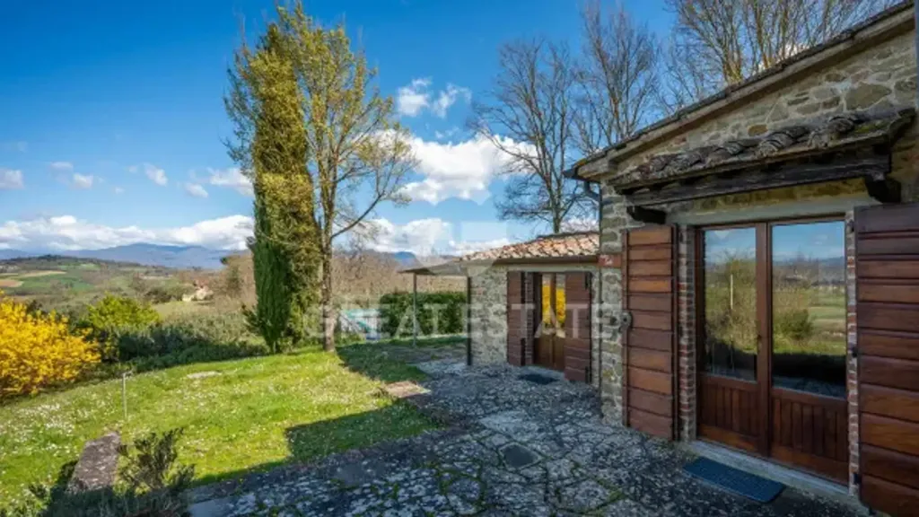 Exterior - Restored Tuscan Casale with Pool in Padonchia