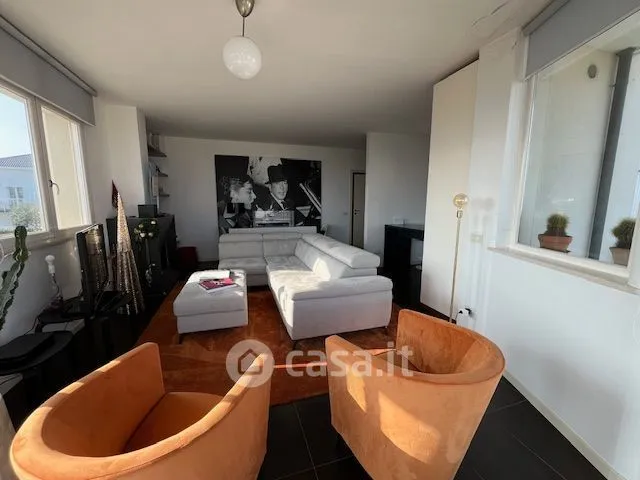 Living Room - Penthouse with Sea View in Riccione