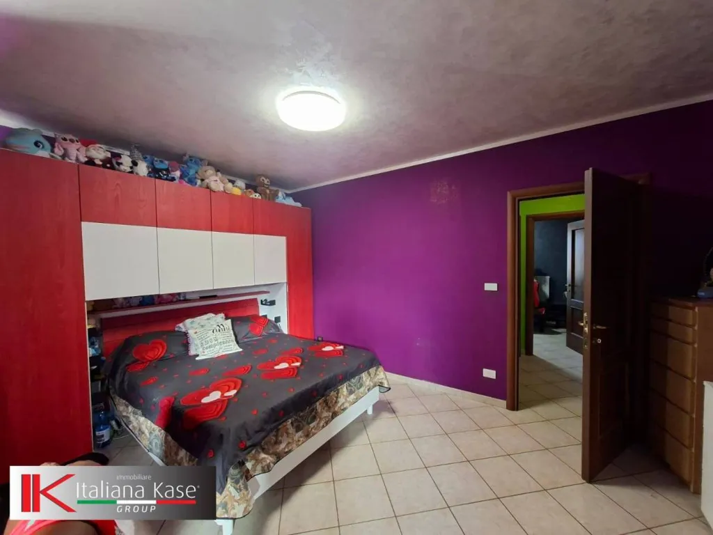 Bedrooms - Spacious Apartment with Terrace in Montalenghe