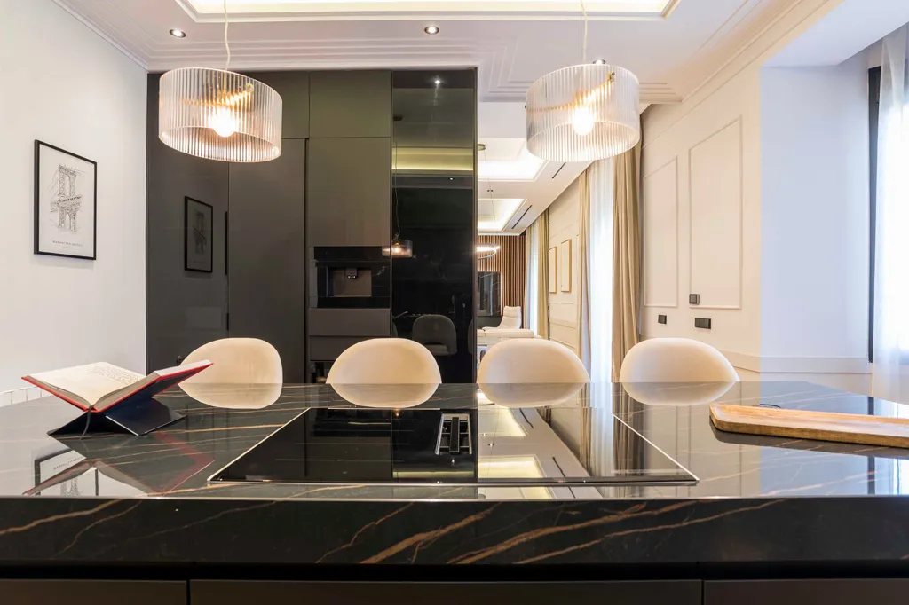 Cuisine - Renovated Flat Near Velázquez, Madrid