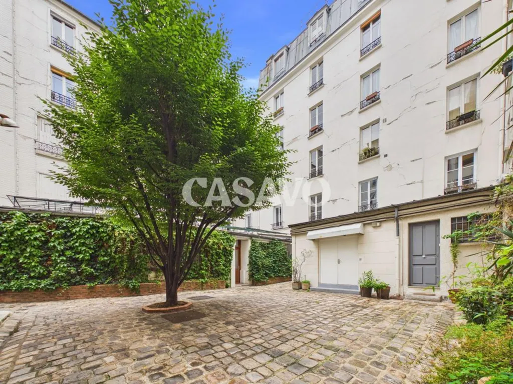 Jardin - Appartement 2 Pièces avec Cour Arborée à Paris 10ᵉ