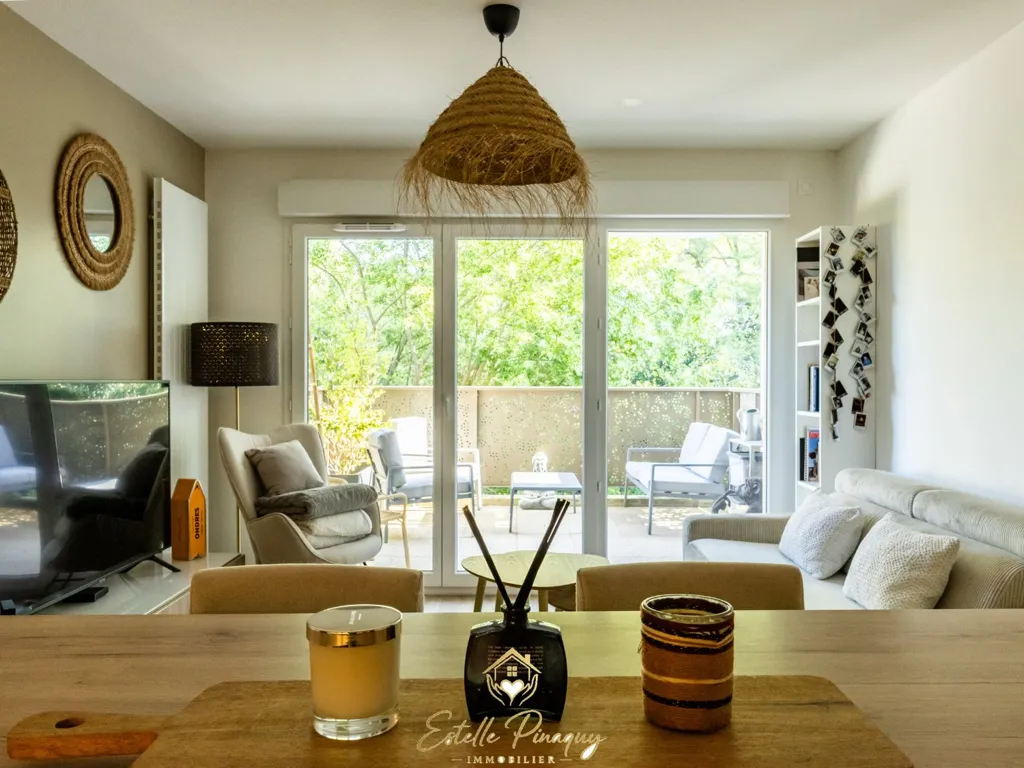 Soggiorno - T3 with Forest View Terrace in Ondres