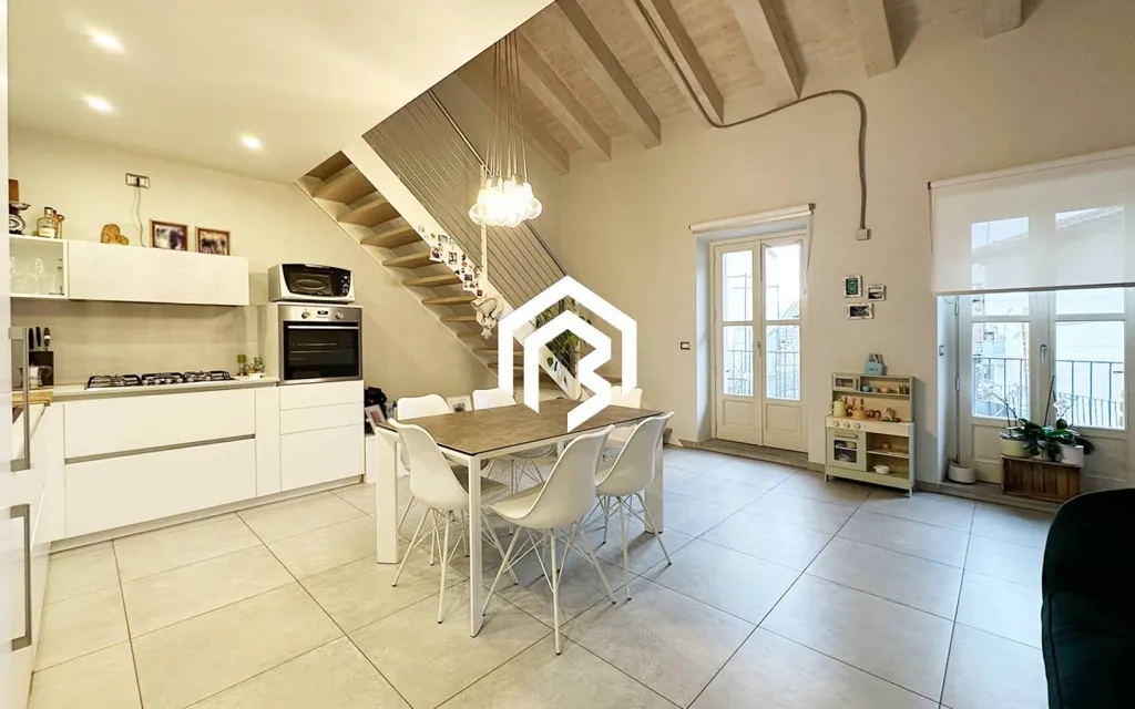 Cuisine - Quadruplex with Balcony in Cuneo Centre